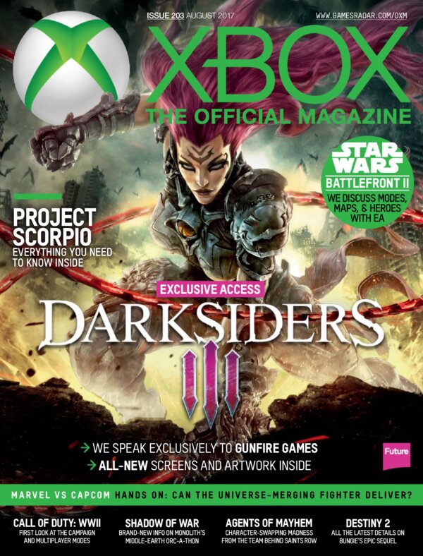 Official Xbox Magazine US   Issue 203 (August 2017) cover